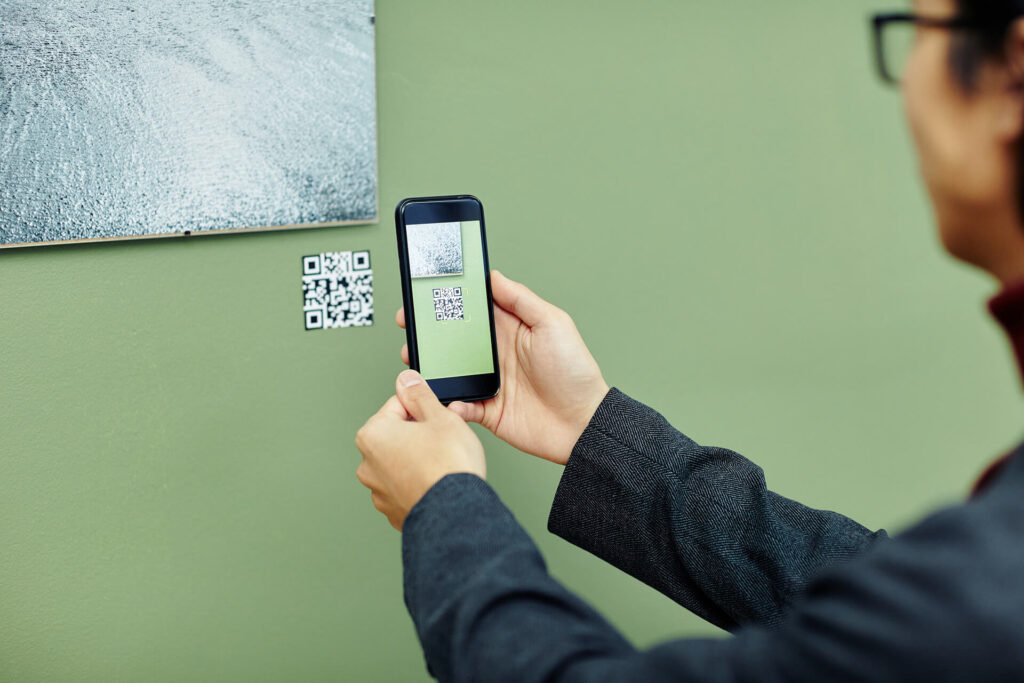 qr code musei audioguide